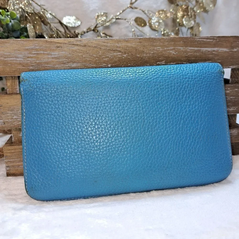 Authentic HERMES Dogon Togo Leather Long Bifold Wallet Excellent conditi… - Picture 4 of 17